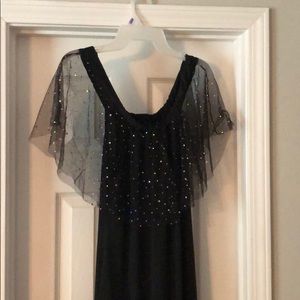 Plus Size Black Formal Gown